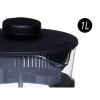 Teekanne Kinvara Schwarz Durchsichtig 1 L 14 x 20 x 11 cm 14 x 20 x...