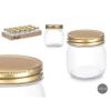 Topf Vivalto Durchsichtig Gold 180 ml (18 Stück) |  Brotdosen, Lebe...