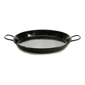 Poêle La Dehesa Noir Acier émaillé Ø 80 cm 97 x 8 x 97 cm |  Poêles...
