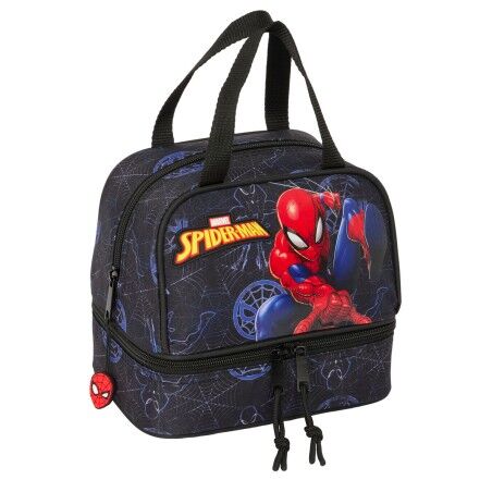 Lunchbox Spider-Man Attack Schwarz 20 x 20 x 15 cm |  Weiteres Zube...