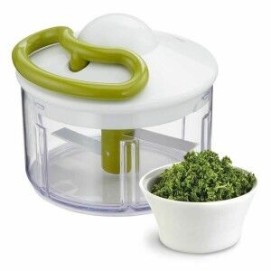 Manual mini chopper with pull cord Tefal K1330404 White Stainless s...