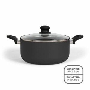 Casserole Livoo Noir Ø 24 cm 4 L |  Poêles et casseroles   | Chef Up