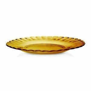 Assiette à dessert Duralex Picardie Verre Ambre Ø 20,5 cm (48 Unité...