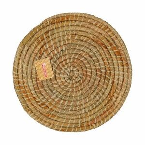 Dessous de plat Privilege Korne Marron osier Ø 35 cm (16 Unités) | ...