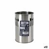 Pot for Kitchen Utensils Quttin Stainless steel 10 x 15 x 10 cm Sil...