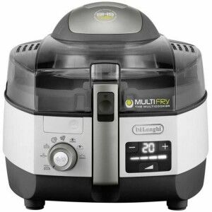 Friteuse à Air DeLonghi FH1396/1 Blanc Noir 1400 W 4 L |  Friteuses...