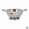 Strainer Privilege Quttin With handles Stainless steel Steel (12 Un...