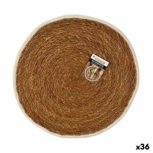 Dessous de plat Privilege Algues marines Marron Avec bordure Ø 35 c...