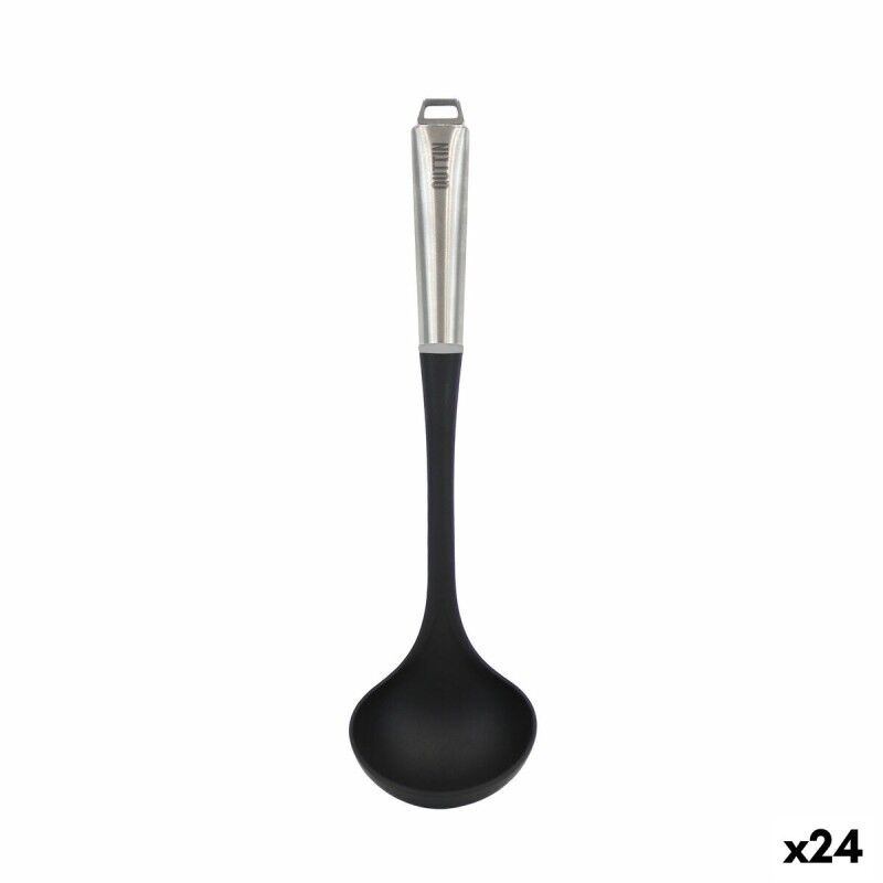 Ladle Quttin Steel 34,5 x 9 x 7 cm (24 Units) |  Knives and cutlery...