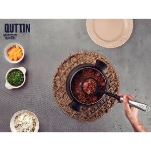 Louche Quttin Acier 34,5 x 9 x 7 cm (24 Unités) |  Couteaux et aigu...