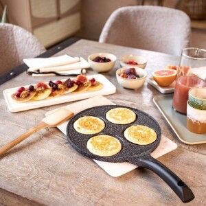 Crepe pan Livoo Black Aluminium |  Pans and casseroles   | Chef Up