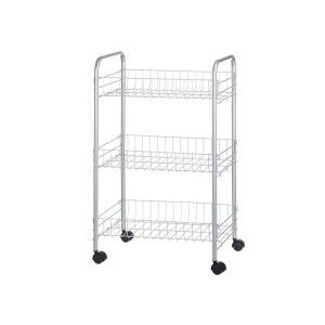 Vegetable trolley Kinvara Silver Metal polypropylene Plastic 37 x 2...