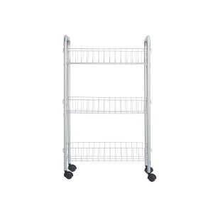 Vegetable trolley Kinvara Silver Metal polypropylene Plastic 37 x 2...
