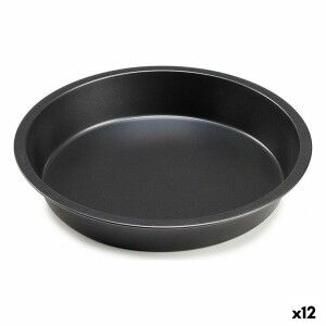 Oven Mould Kinvara Dark grey Metal Ø 28 cm 28 x 4,2 x 28 cm (12 Uni...