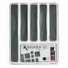 Cutlery Organiser Kinvara Grey Transparent Silicone Plastic TPR Rec...