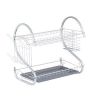 Draining Rack for Kitchen Sink Kinvara Grey 45,5 x 24,5 x 37,5 cm 4...