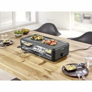 Raclette Severin RG2365 Noir noir 48 x 24 cm |  Planches et grils  ...