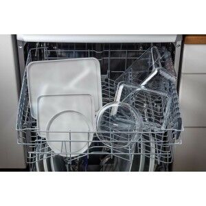 Food Preservation Container Pyrex White Black Transparent Clear Rec...