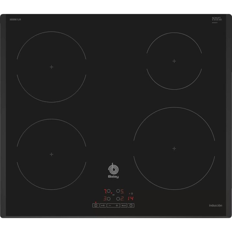 Plaque à Induction Balay 3EB961LR 60 cm 7400 W |  Plaques de cuisso...