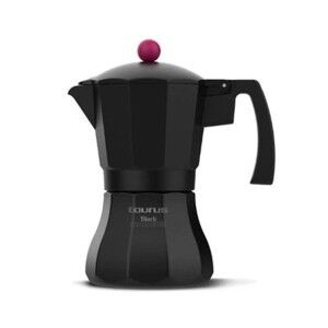 Italienische Kaffeemaschine Taurus KCP9006I 6T Schwarz Aluminium 6 ...