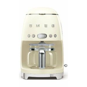 Drip Coffee Machine Smeg DCF02CREU 1050 W Retro Grey Cream |  Coffe...