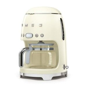 Drip Coffee Machine Smeg DCF02CREU 1050 W Retro Grey Cream |  Coffe...