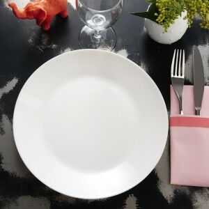 Schüssel für Vorspeisen Arcopal Zelie Weiß Glas Ø 25 cm (12 pcs) | ...