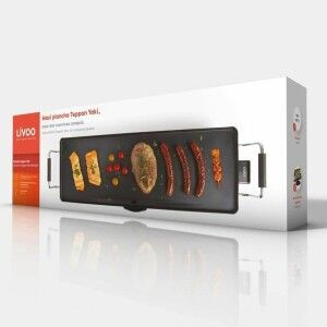 Griddle Plate Livoo Black |  Grills and griddles   | Chef Up