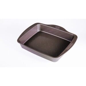 Non-Stick oven Tray Pyrex Brown Black Metal Steel