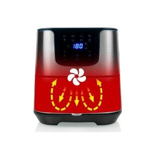 Friteuse à Air Princess 182060 1700 W 5,5 L Argenté |  Friteuses   ...