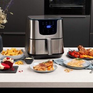 Friteuse à Air Princess 182060 1700 W 5,5 L Argenté |  Friteuses   ...