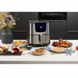 Friteuse à Air Princess 182060 1700 W 5,5 L Argenté |  Friteuses   ...