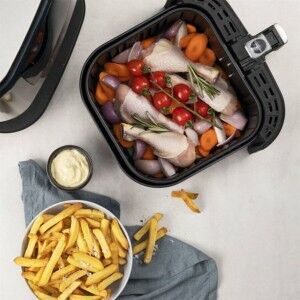 Heißluftfritteuse Princess 182060 1700 W 5,5 L Silberfarben |  Frit...