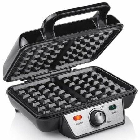Waffle Maker Tristar WF-2195 Black 1000 W |  Pancake makers and waf...