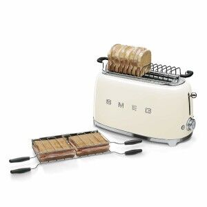 Toaster Smeg TSF02CREU Weiß 1500 W |  Toaster   | Chef Up