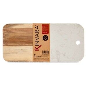 Planche à découper Kinvara Blanc 18 x 1,5 x 38 cm (8 Unités) |  Pla...