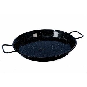 Pan Vaello Traditional Enamelled Steel 4 persons (Ø 30 cm) |  Pans ...