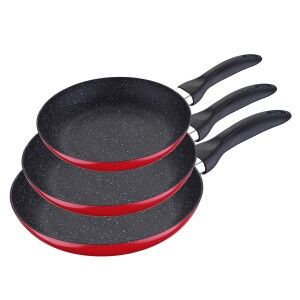 Set of pans San Ignacio Red Aluminium |  Pans and casseroles   | Ch...