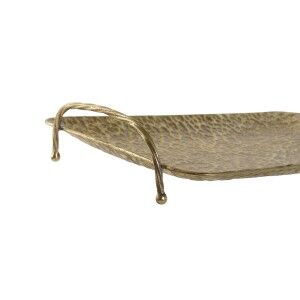 Tablettset Home ESPRIT Gold Moderne 48,5 x 30 x 8 cm (2 Stück) |  G...