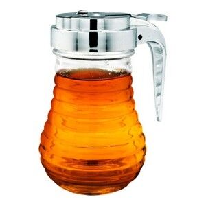 Jar with Lid and Dosage Dispenser Vin Bouquet Honey |  Glasses, cup...