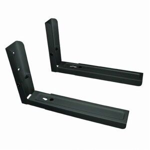 Support pour micro-ondes TM Electron Noir 35 kg |  Micro-ondes   | ...