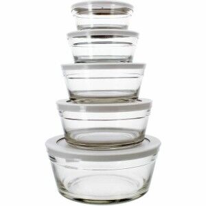 Lebensmittelbehälter Menastyl rund 150 ml 400 ml (5 Stück) |  Gesch...