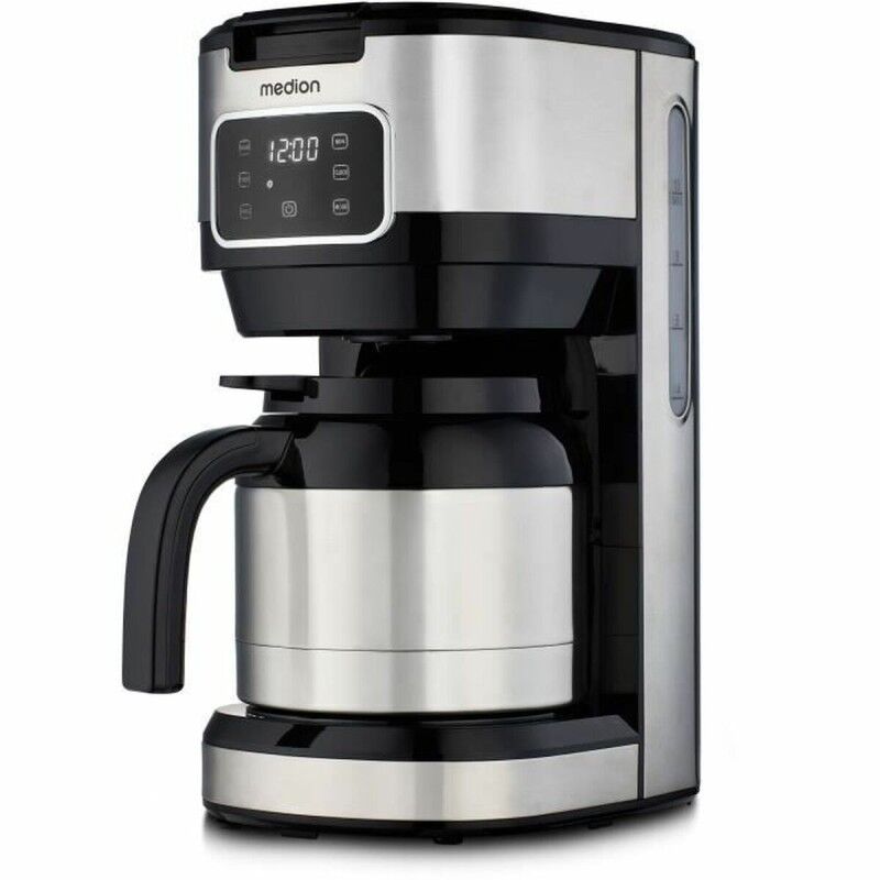 Drip Coffee Machine Medion Silver 900 W 1,2 L
