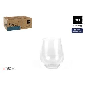 Glass for water La Mediterránea 0,4 l (24 Units)