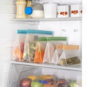 Set of Reusable Hermetically-sealed Bags Zags InnovaGoods 6 Units |...