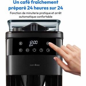 Drip Coffee Machine Medion Black 1000 W 1 L