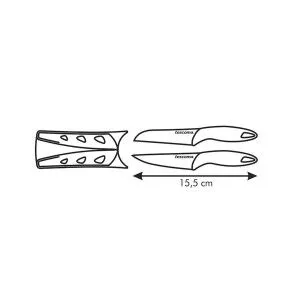 Table knife Tescoma 6 cm 2 Pieces (2) |  Knives and cutlery   | Che...