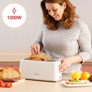 Toaster Solac TL5421 White 1200 W |  Toasters   | Chef Up