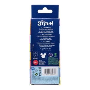 Cutlery set ThermoBaby LILO & STITCH Blue Turquoise Metal Stainless steel 2 Pieces