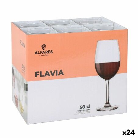 Wine glass Alfares Flavia (24 Units) |  Glasses, cups and jugs   | ...